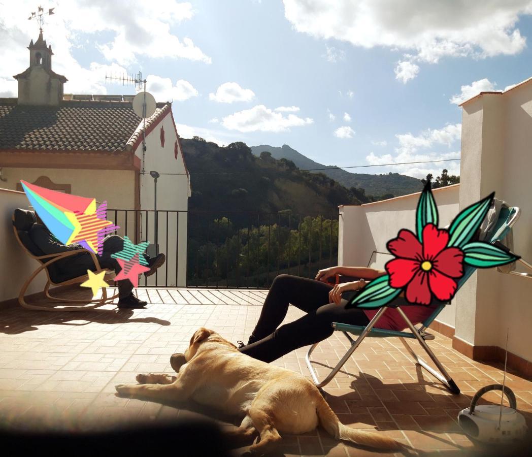Apartamento Casa Con Vistas Al Campo Y Cocina Con Terraza Villanueva de San Juan Bagian luar foto