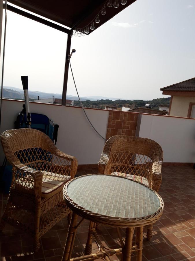 Apartamento Casa Con Vistas Al Campo Y Cocina Con Terraza Villanueva de San Juan Bagian luar foto