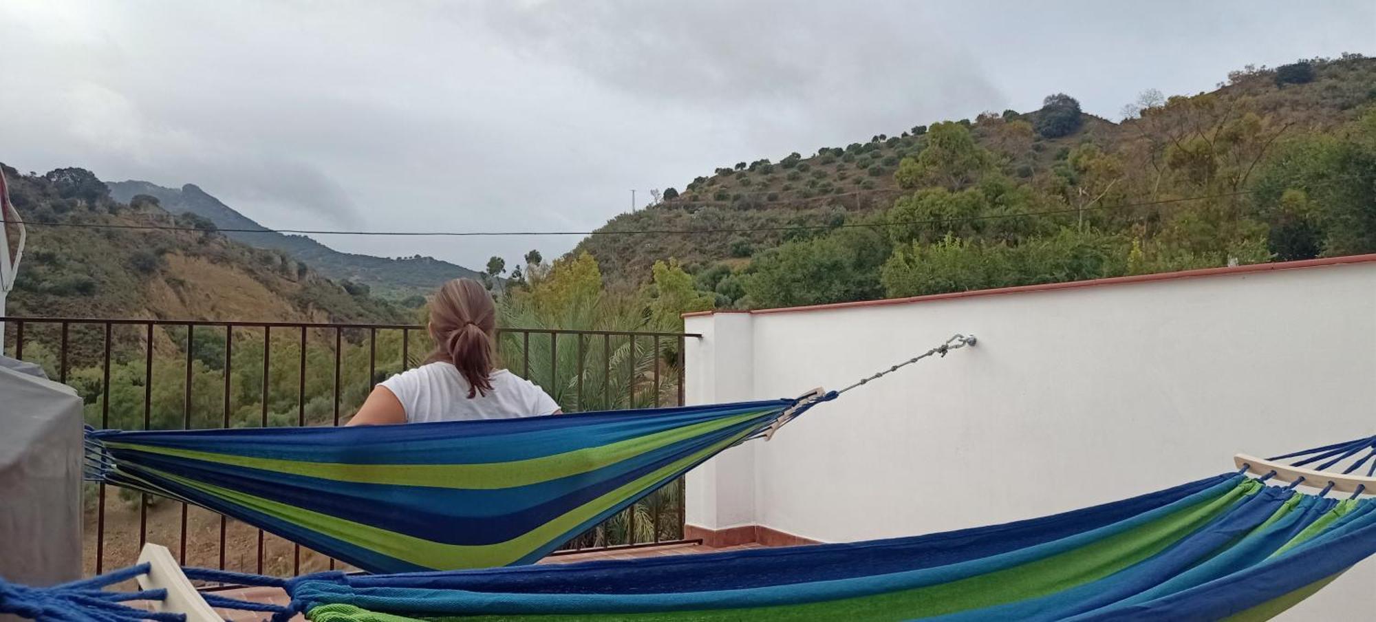 Apartamento Casa Con Vistas Al Campo Y Cocina Con Terraza Villanueva de San Juan Bagian luar foto